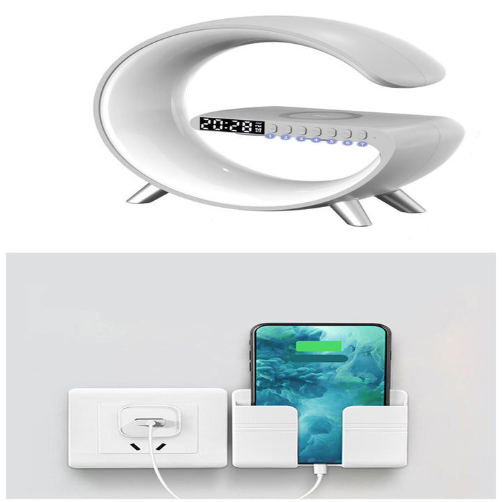 2023 New Intelligent Shaped LED Lamp Bluetooth Speake Wireless Control For Bedroom Home Decor