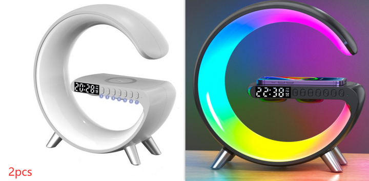 2023 New Intelligent Shaped LED Lamp Bluetooth Speake Wireless Control For Bedroom Home Decor