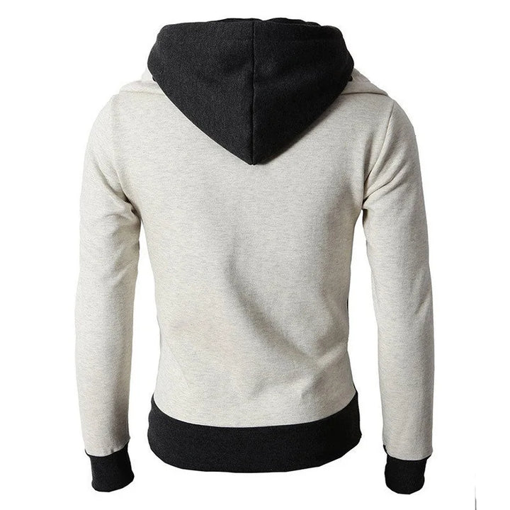 Men's Zip UP Hooded Jacket  Sports Sweatshirt Jacket