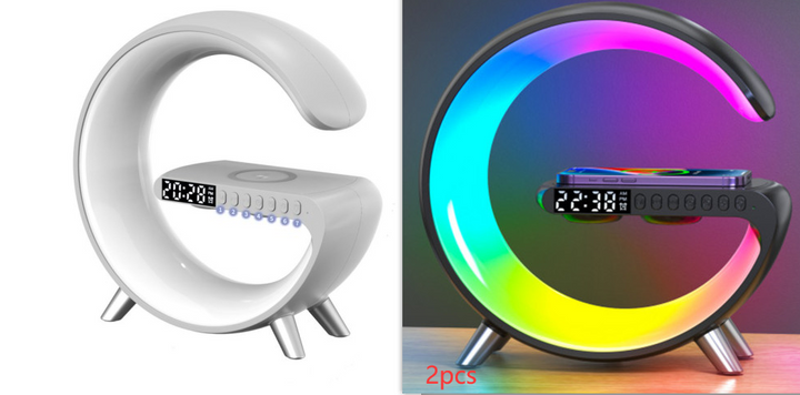 2023 New Intelligent Shaped LED Lamp Bluetooth Speake Wireless Control For Bedroom Home Decor