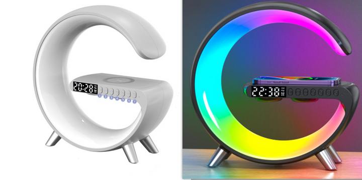 2023 New Intelligent Shaped LED Lamp Bluetooth Speake Wireless Control For Bedroom Home Decor