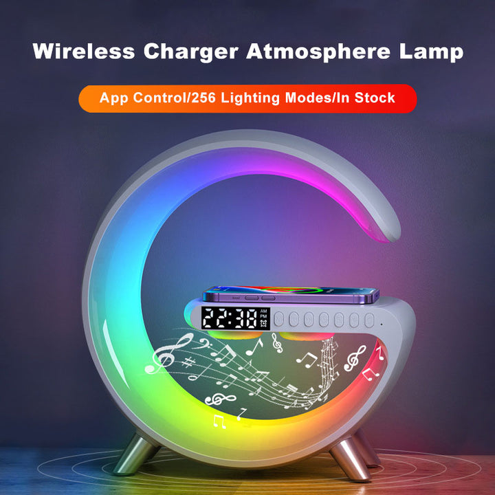 2023 New Intelligent Shaped LED Lamp Bluetooth Speake Wireless Control For Bedroom Home Decor