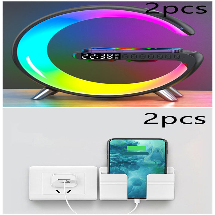 2023 New Intelligent Shaped LED Lamp Bluetooth Speake Wireless Control For Bedroom Home Decor