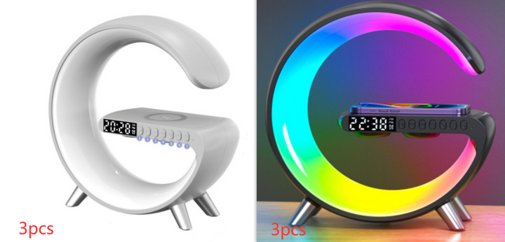 2023 New Intelligent Shaped LED Lamp Bluetooth Speake Wireless Control For Bedroom Home Decor